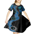 australia-indigenous-kid-short-sleeve-dress-vote-yes-aboriginal-torres-strait