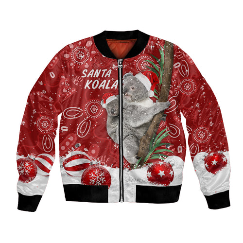 australia-christmas-aboriginal-bomber-jacket-santa-koala-ver01