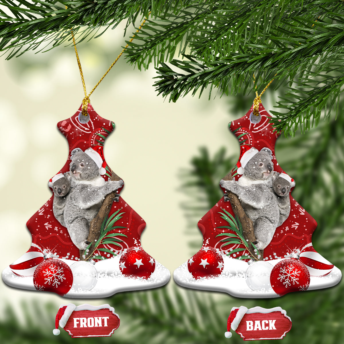 australia-christmas-aboriginal-ceramic-ornament-santa-koala-ver01