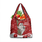 Australia Christmas Aboriginal Grocery Bag Santa Koala Ver01