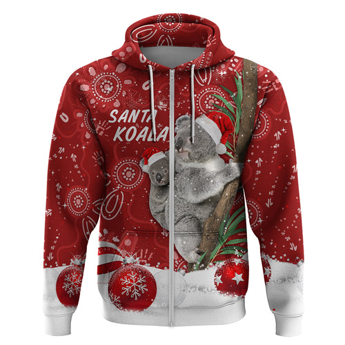 australia-christmas-aboriginal-hoodie-santa-koala-ver01