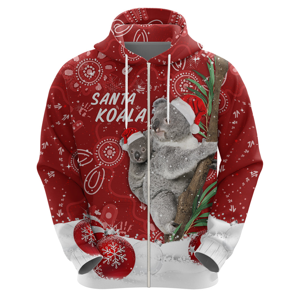 australia-christmas-aboriginal-hoodie-santa-koala-ver01