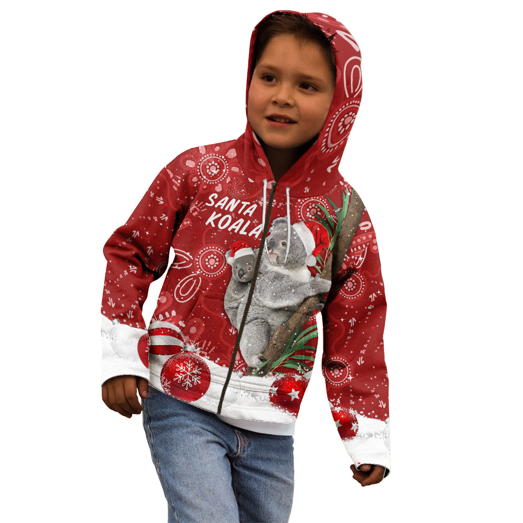 australia-christmas-aboriginal-kid-hoodie-santa-koala-ver01