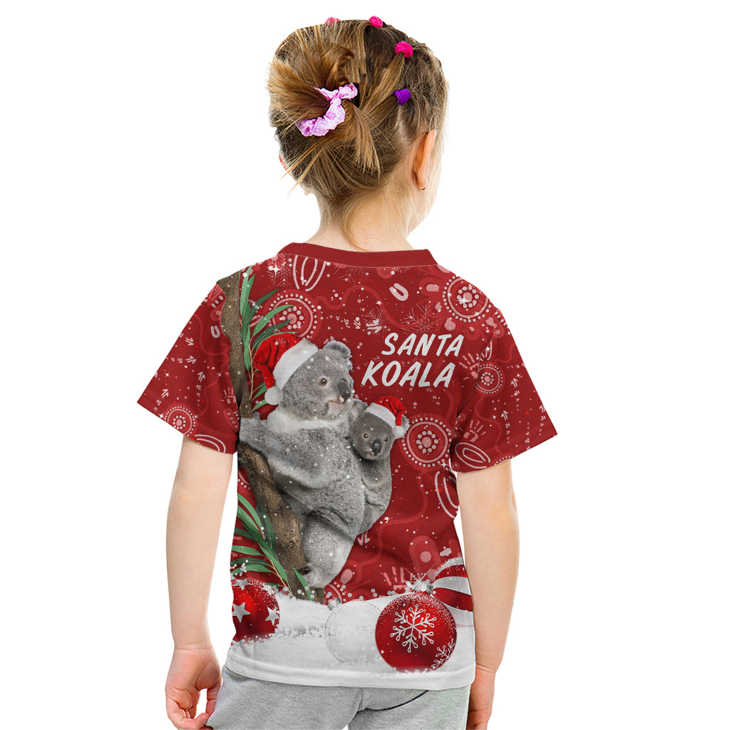 australia-christmas-aboriginal-kid-t-shirt-santa-koala-ver01