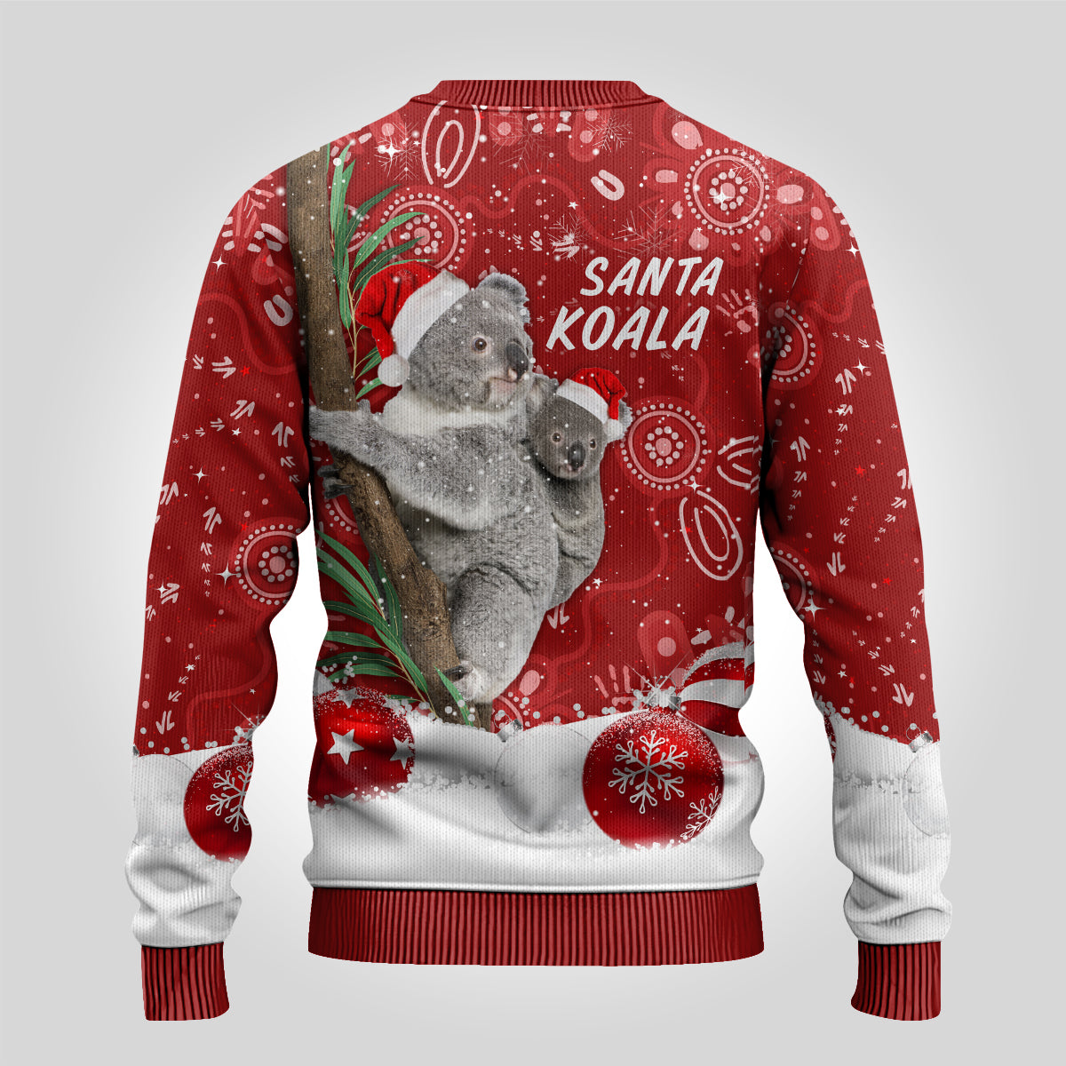 australia-christmas-aboriginal-ugly-christmas-sweater-santa-koala-ver01