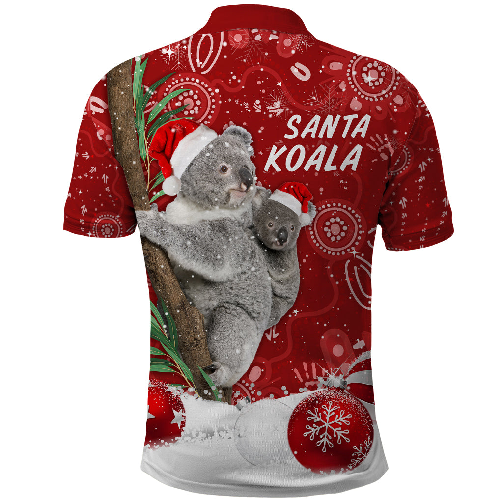 australia-christmas-aboriginal-polo-shirt-santa-koala-ver01