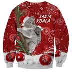 australia-christmas-aboriginal-sweatshirt-santa-koala-ver01