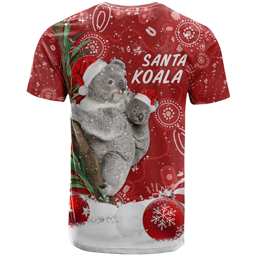 australia-christmas-aboriginal-t-shirt-santa-koala-ver01