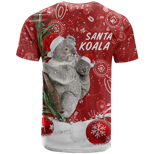 australia-christmas-aboriginal-t-shirt-santa-koala-ver01