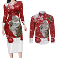 australia-christmas-couples-matching-long-sleeve-bodycon-dress-and-long-sleeve-button-shirt-santa-koala-ver02