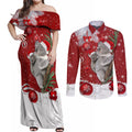 australia-christmas-couples-matching-off-shoulder-maxi-dress-and-long-sleeve-button-shirt-santa-koala-ver02