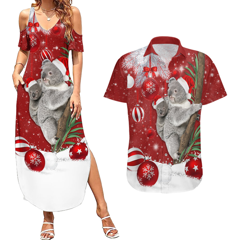 australia-christmas-couples-matching-summer-maxi-dress-and-hawaiian-shirt-santa-koala-ver02