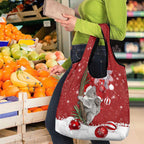 Australia Christmas Grocery Bag Santa Koala Ver02