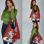 Australia Christmas Grocery Bag Santa Koala Ver02