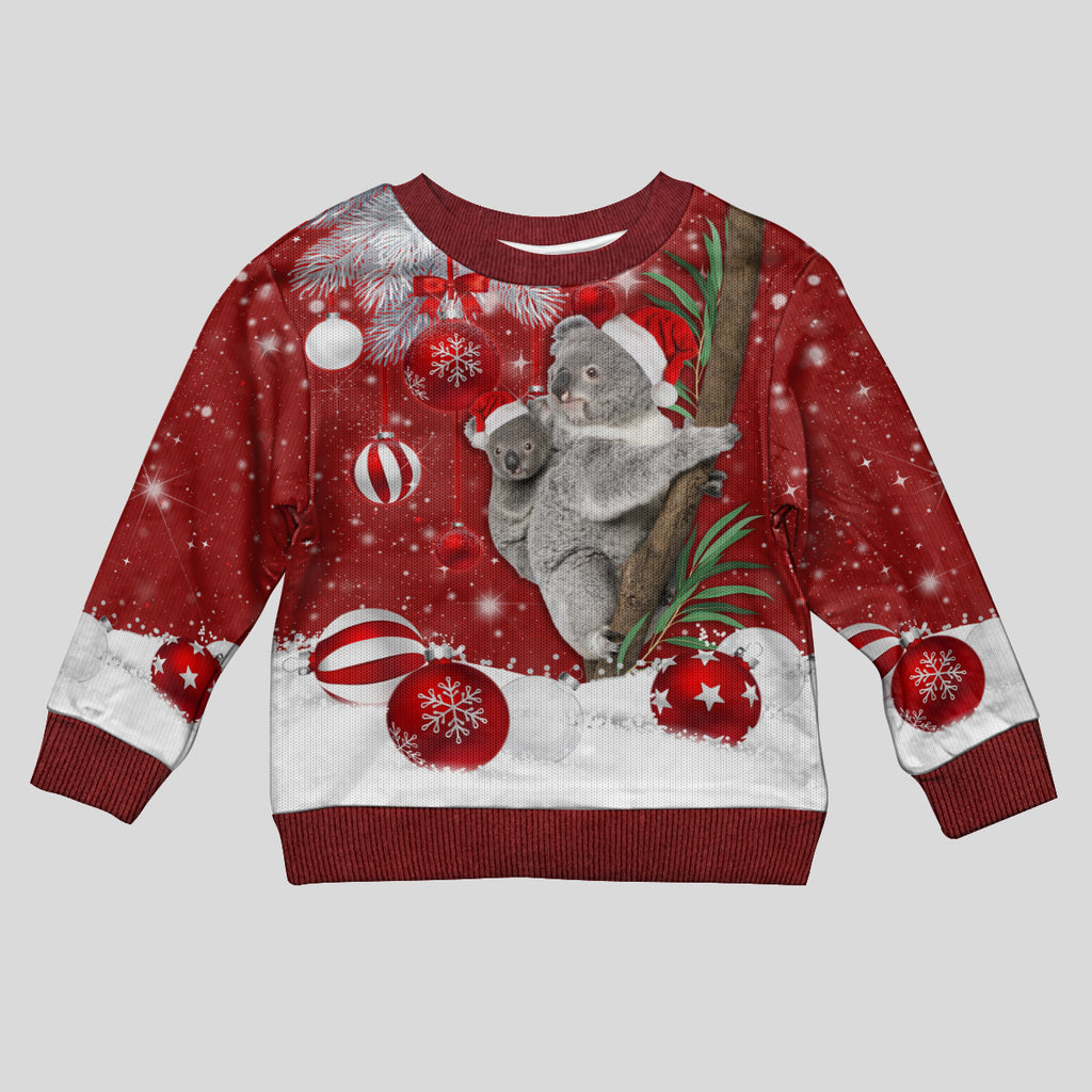 australia-christmas-kid-ugly-christmas-sweater-santa-koala-ver02