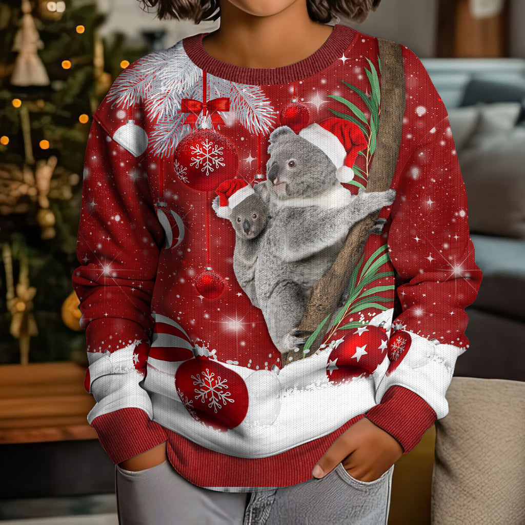 australia-christmas-kid-ugly-christmas-sweater-santa-koala-ver02