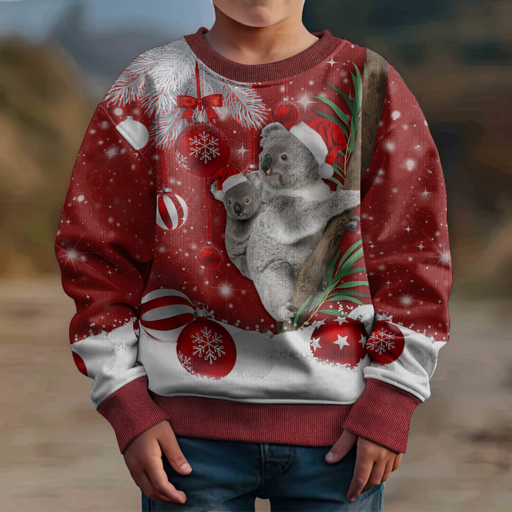 australia-christmas-kid-ugly-christmas-sweater-santa-koala-ver02