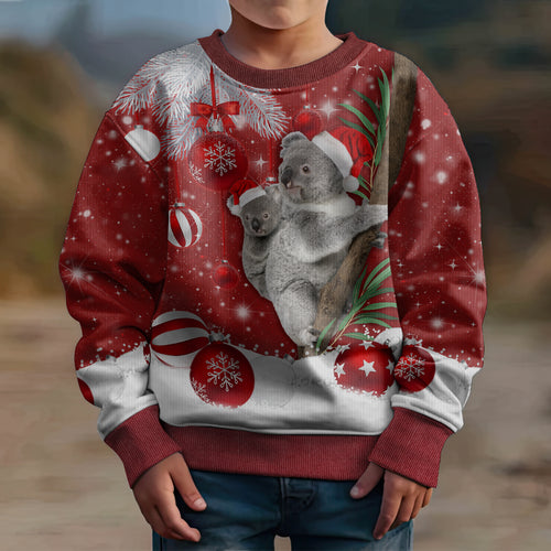 australia-christmas-kid-ugly-christmas-sweater-santa-koala-ver02