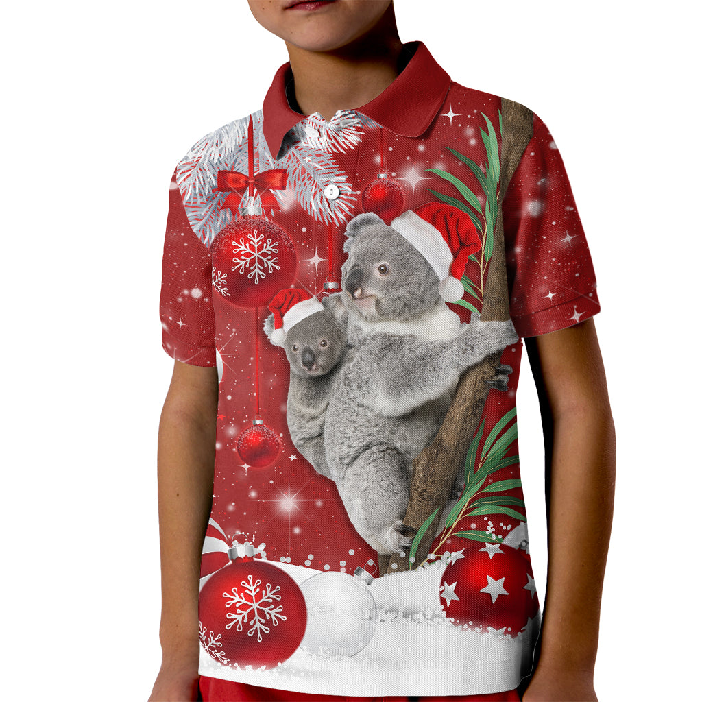 australia-christmas-kid-polo-shirt-santa-koala-ver02