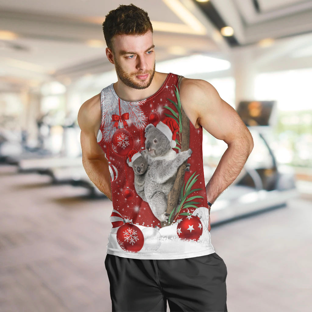 australia-christmas-men-tank-top-santa-koala-ver02
