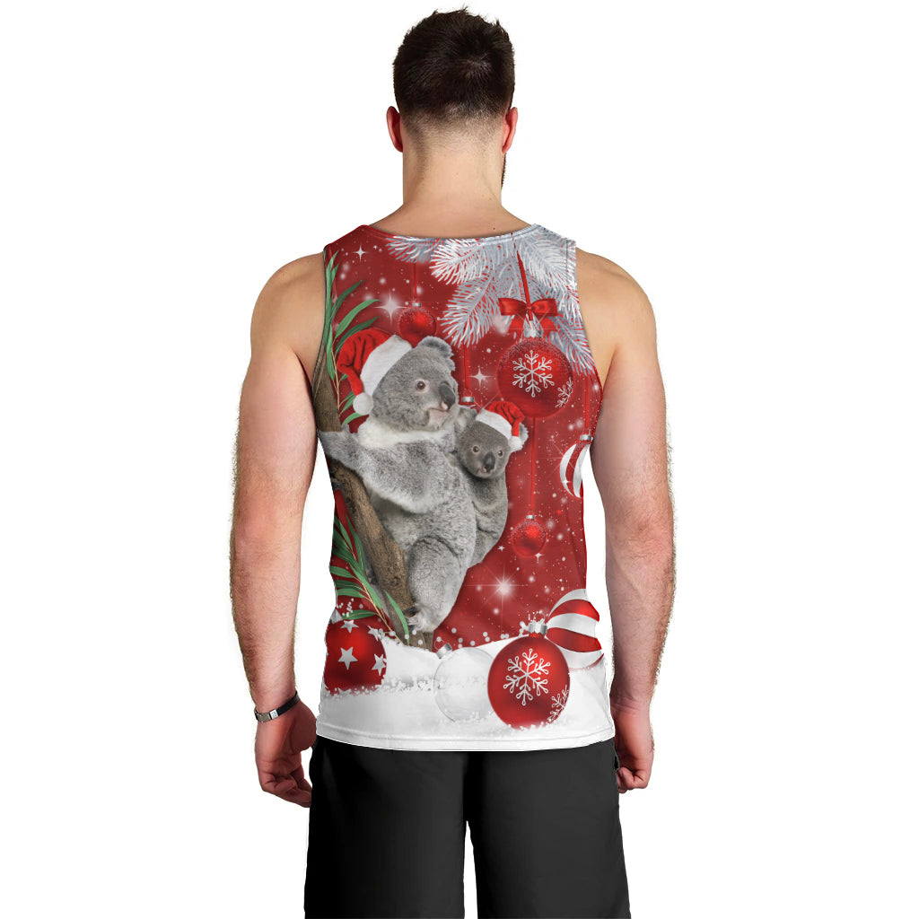 australia-christmas-men-tank-top-santa-koala-ver02