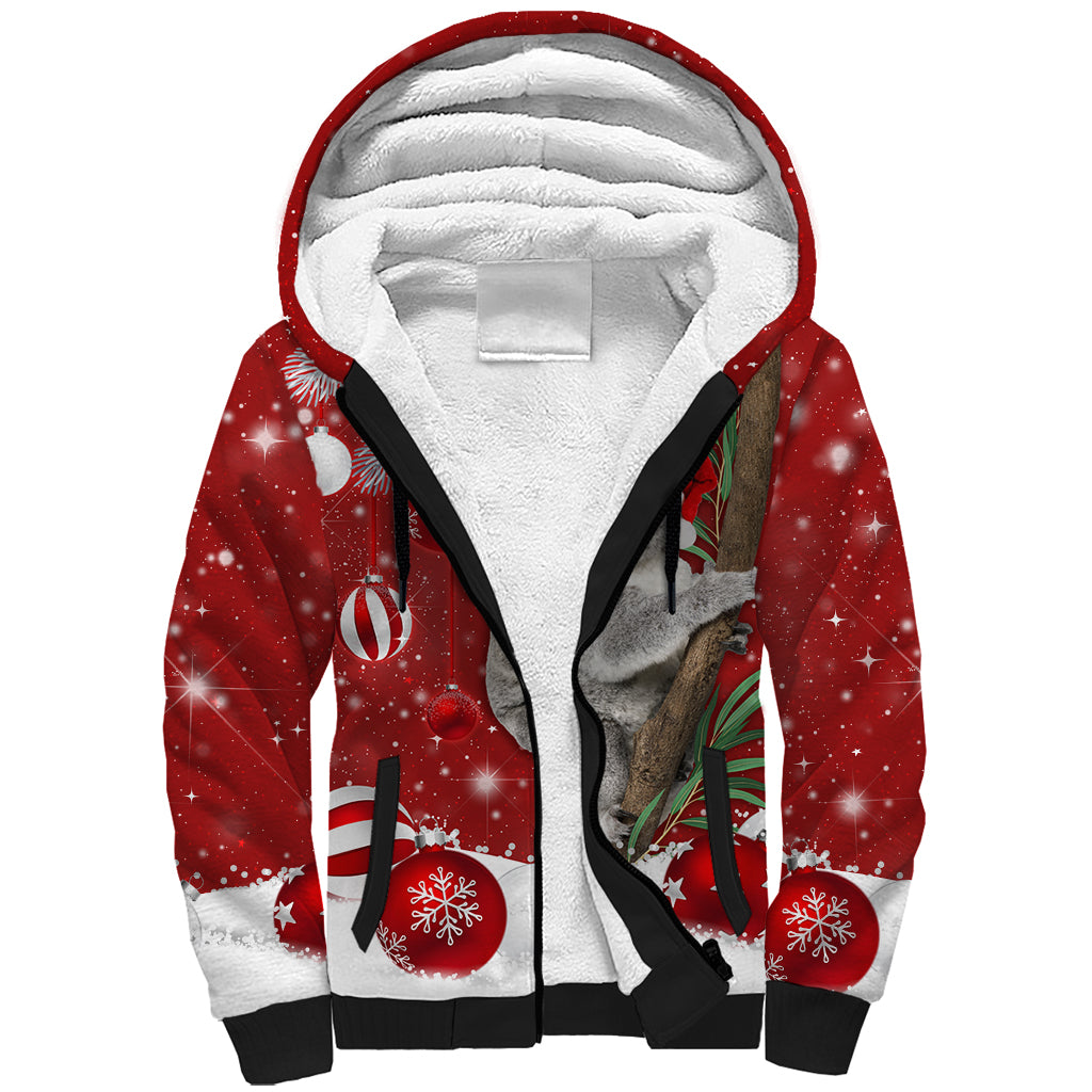australia-christmas-sherpa-hoodie-santa-koala-ver02