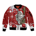 australia-christmas-sleeve-zip-bomber-jacket-santa-koala-ver02
