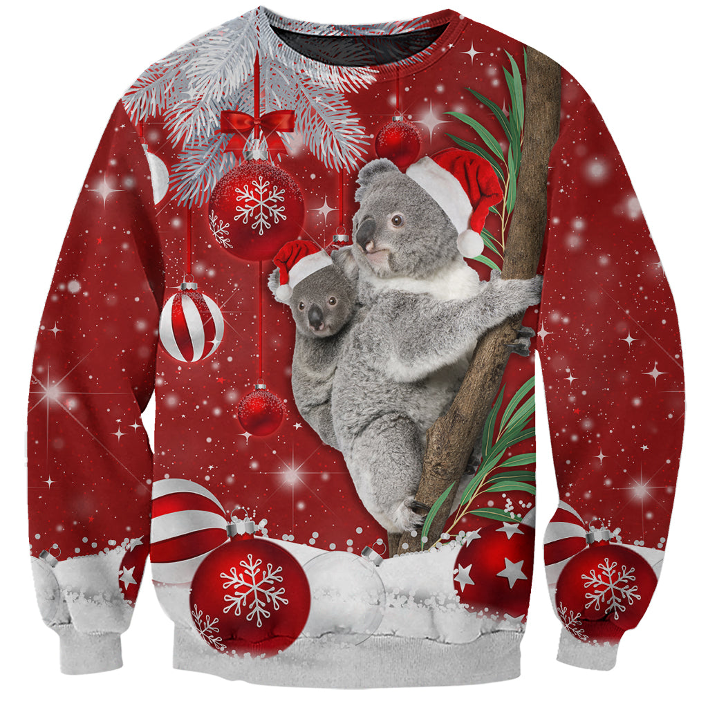 australia-christmas-sweatshirt-santa-koala-ver02
