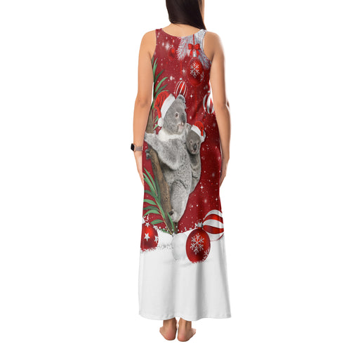 australia-christmas-tank-maxi-dress-santa-koala-ver02