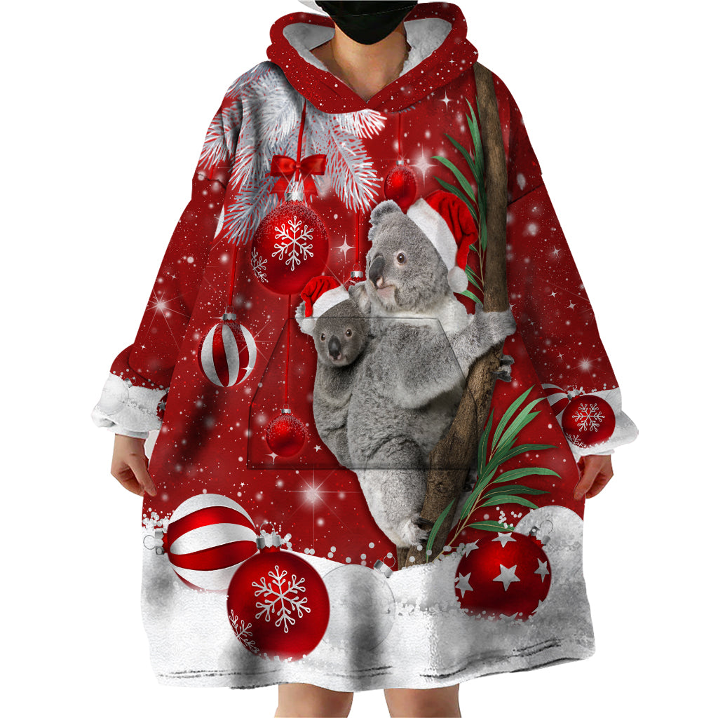 australia-christmas-wearable-blanket-hoodie-santa-koala-ver02