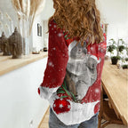 australia-christmas-women-casual-shirt-santa-koala-ver02