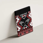 Personalised Taniko Motifs Aotearoa Canvas Wall Art Waitangi Kowhaiwhai Kiwi