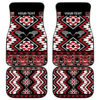 Personalised Taniko Motifs Aotearoa Car Mats Waitangi Kowhaiwhai Kiwi