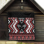 Personalised Taniko Motifs Aotearoa Quilt Waitangi Kowhaiwhai Kiwi