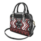 Personalised Taniko Motifs Aotearoa Shoulder Handbag Waitangi Kowhaiwhai Kiwi