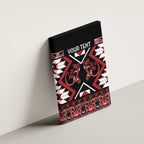 Personalised Aotearoa Waitangi Canvas Wall Art Taniko Motifs - Mania Gecko