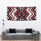 Personalised Aotearoa Waitangi Tapestry Taniko Motifs - Mania Gecko