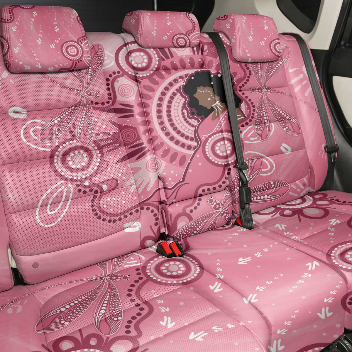 Australia Women's Day Aboriginal Back Car Seat Cover Mother's Love