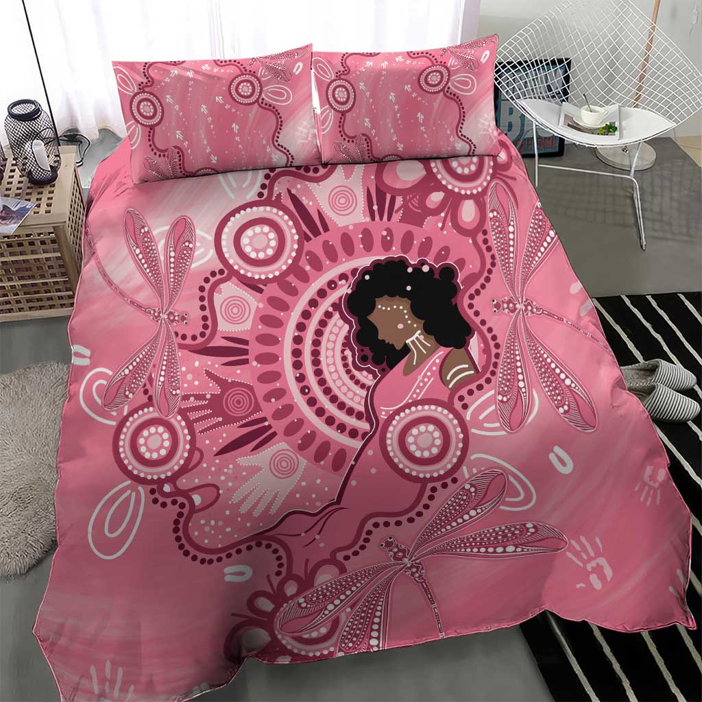 Australia Women's Day Aboriginal Bedding Set Mother's Love