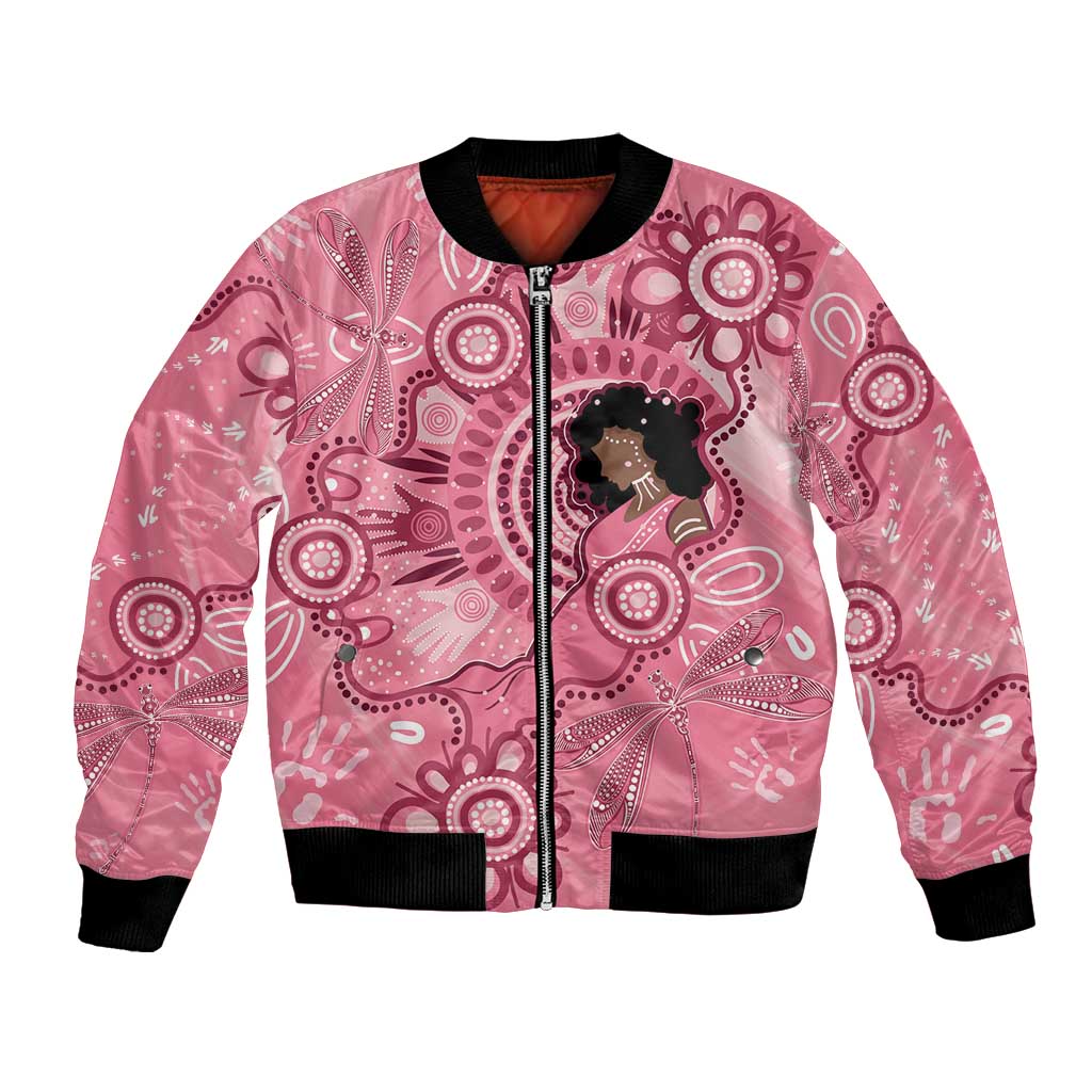 Australia Women's Day Aboriginal Bomber Jacket Mother's Love