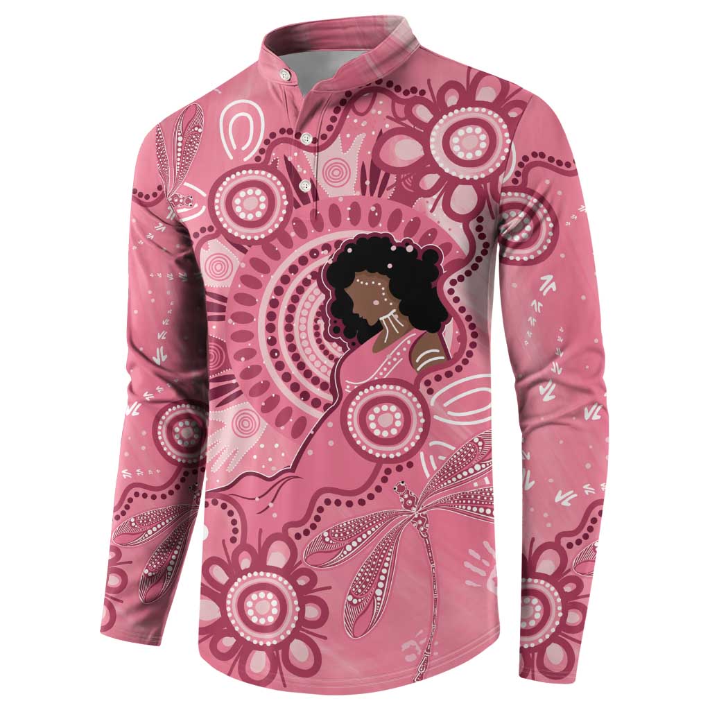 Australia Women's Day Aboriginal Button Sweatshirt Mother's Love