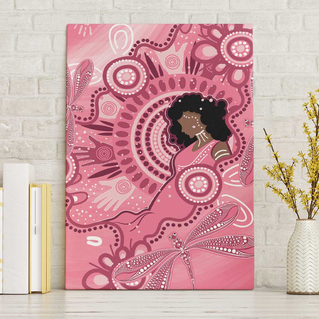 Australia Women's Day Aboriginal Canvas Wall Art Mother's Love