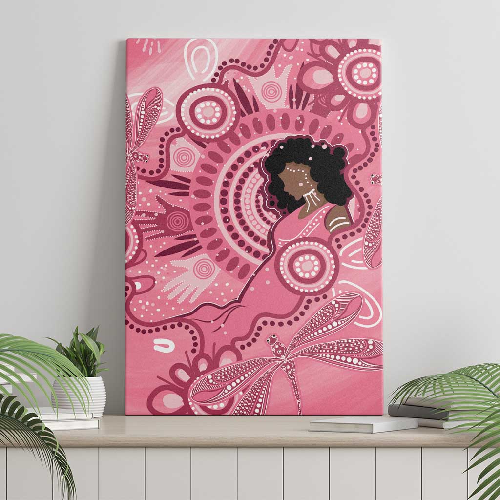 Australia Women's Day Aboriginal Canvas Wall Art Mother's Love