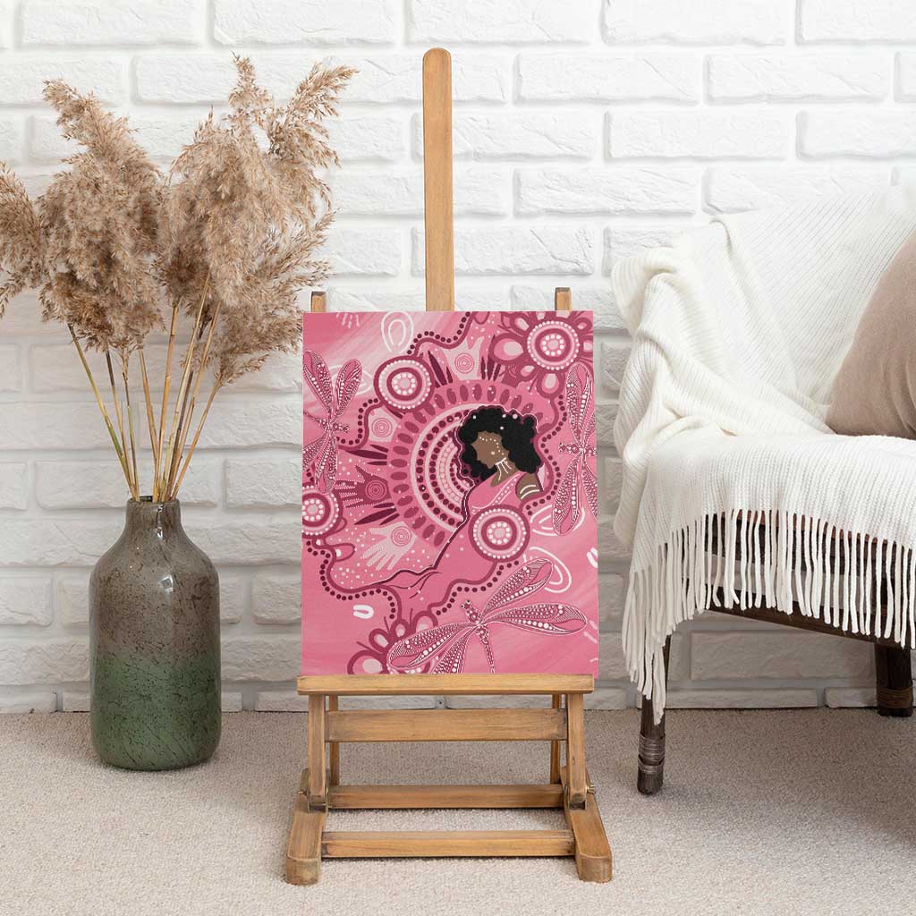 Australia Women's Day Aboriginal Canvas Wall Art Mother's Love