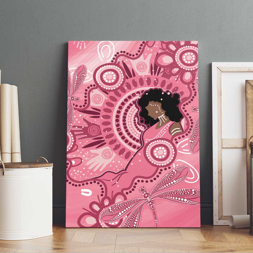 Australia Women's Day Aboriginal Canvas Wall Art Mother's Love