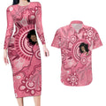 Australia Women's Day Aboriginal Couples Matching Long Sleeve Bodycon Dress and Hawaiian Shirt Mother's Love