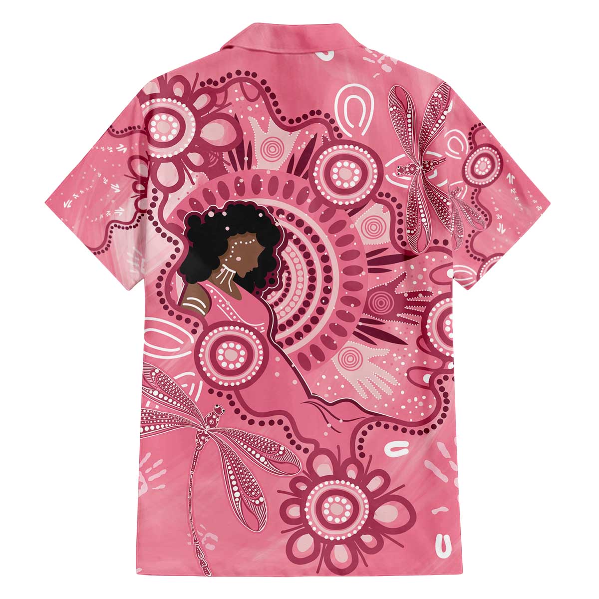 Australia Women's Day Aboriginal Family Matching Off The Shoulder Long Sleeve Dress and Hawaiian Shirt Mother's Love