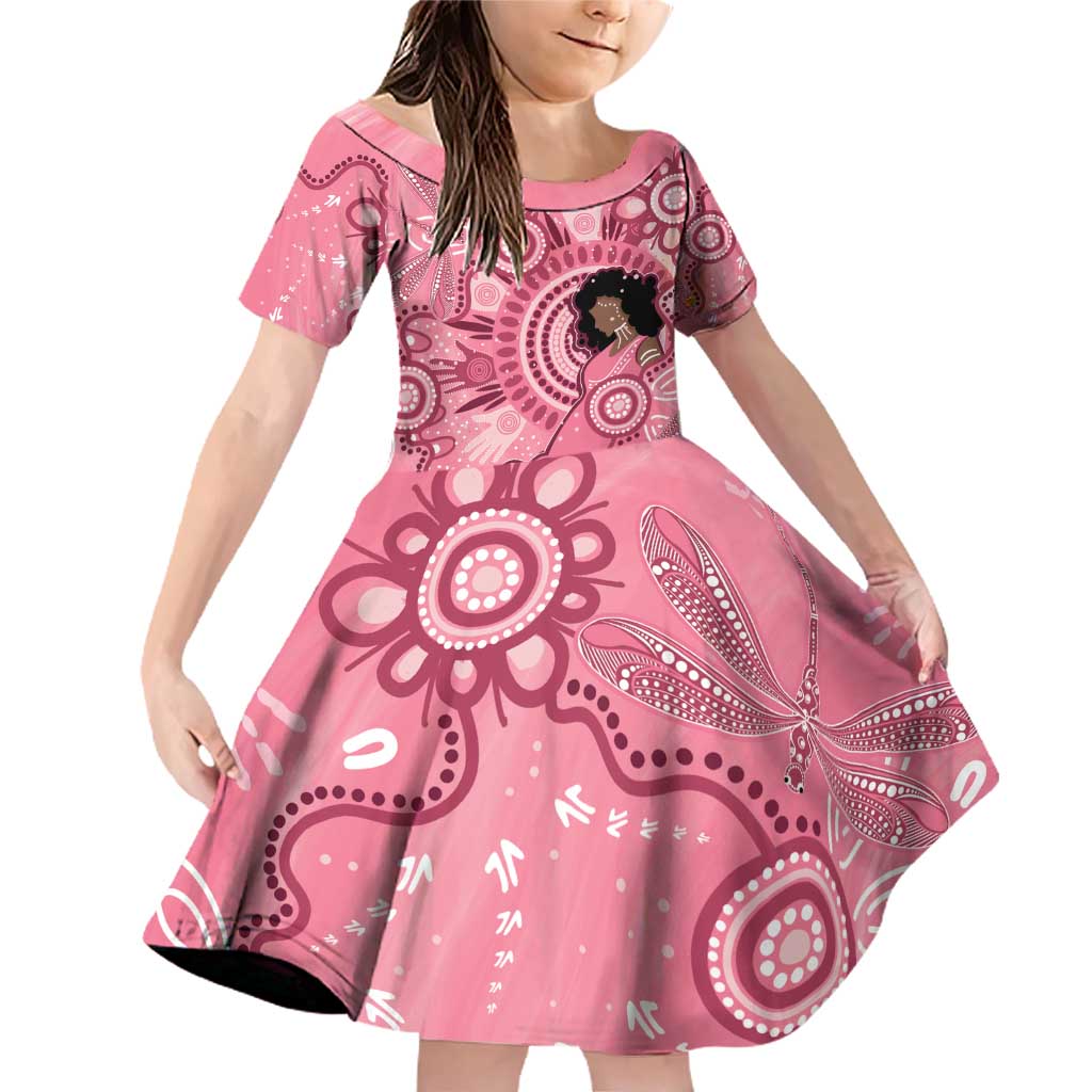 Australia Women's Day Aboriginal Family Matching Off Shoulder Short Dress and Hawaiian Shirt Mother's Love