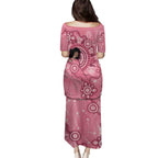 Australia Women's Day Aboriginal Family Matching Puletasi and Hawaiian Shirt Mother's Love