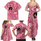 Australia Women's Day Aboriginal Family Matching Summer Maxi Dress and Hawaiian Shirt Mother's Love